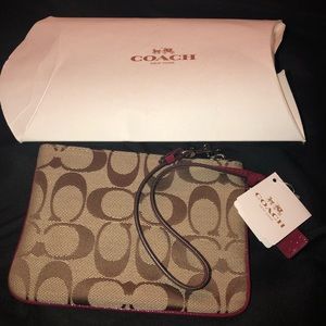 Coach wrist wallet